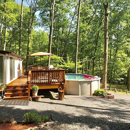 Pocono Cabin With Private Pool At Shawnee Mtn East Stroudsburg Buitenkant foto
